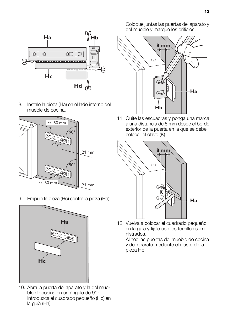 DE DIETRICH DRS917JE User Manual | Page 13 / 60