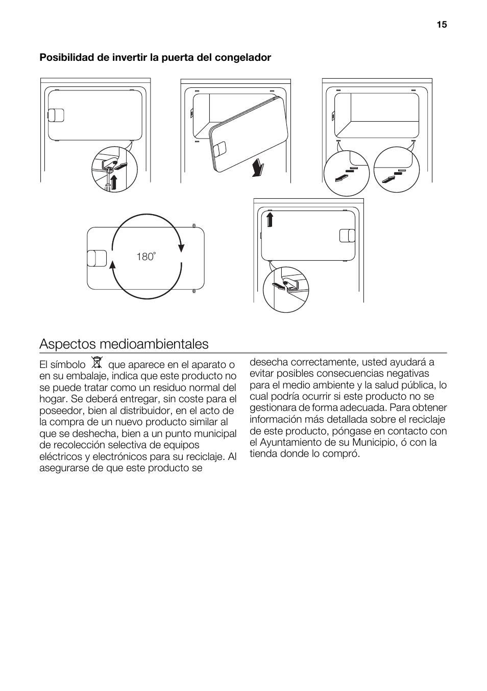 Aspectos medioambientales | DE DIETRICH DRS917JE User Manual | Page 15 / 60
