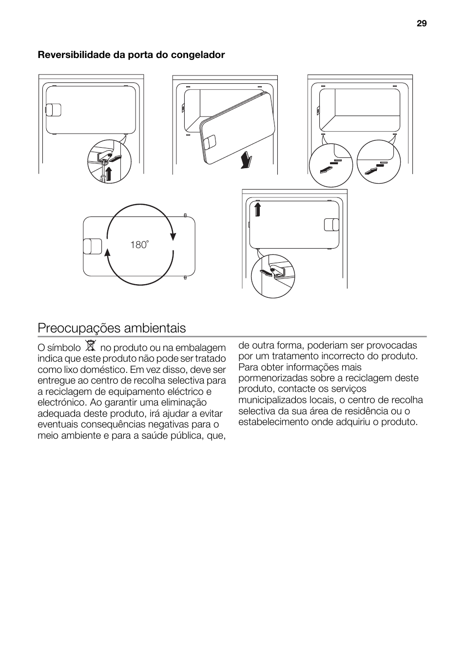 Preocupações ambientais | DE DIETRICH DRS917JE User Manual | Page 29 / 60