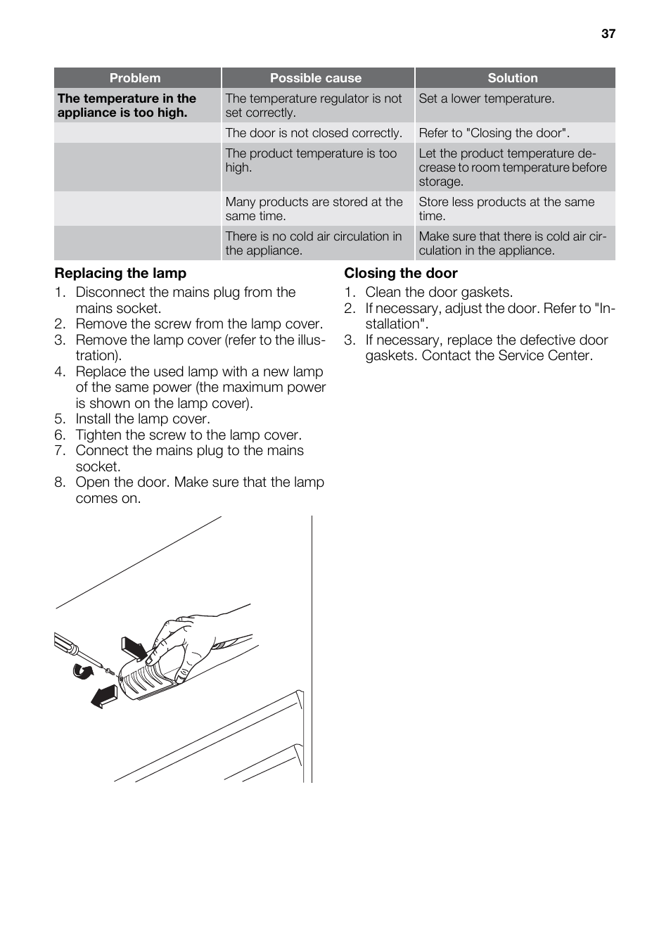 DE DIETRICH DRS917JE User Manual | Page 37 / 60