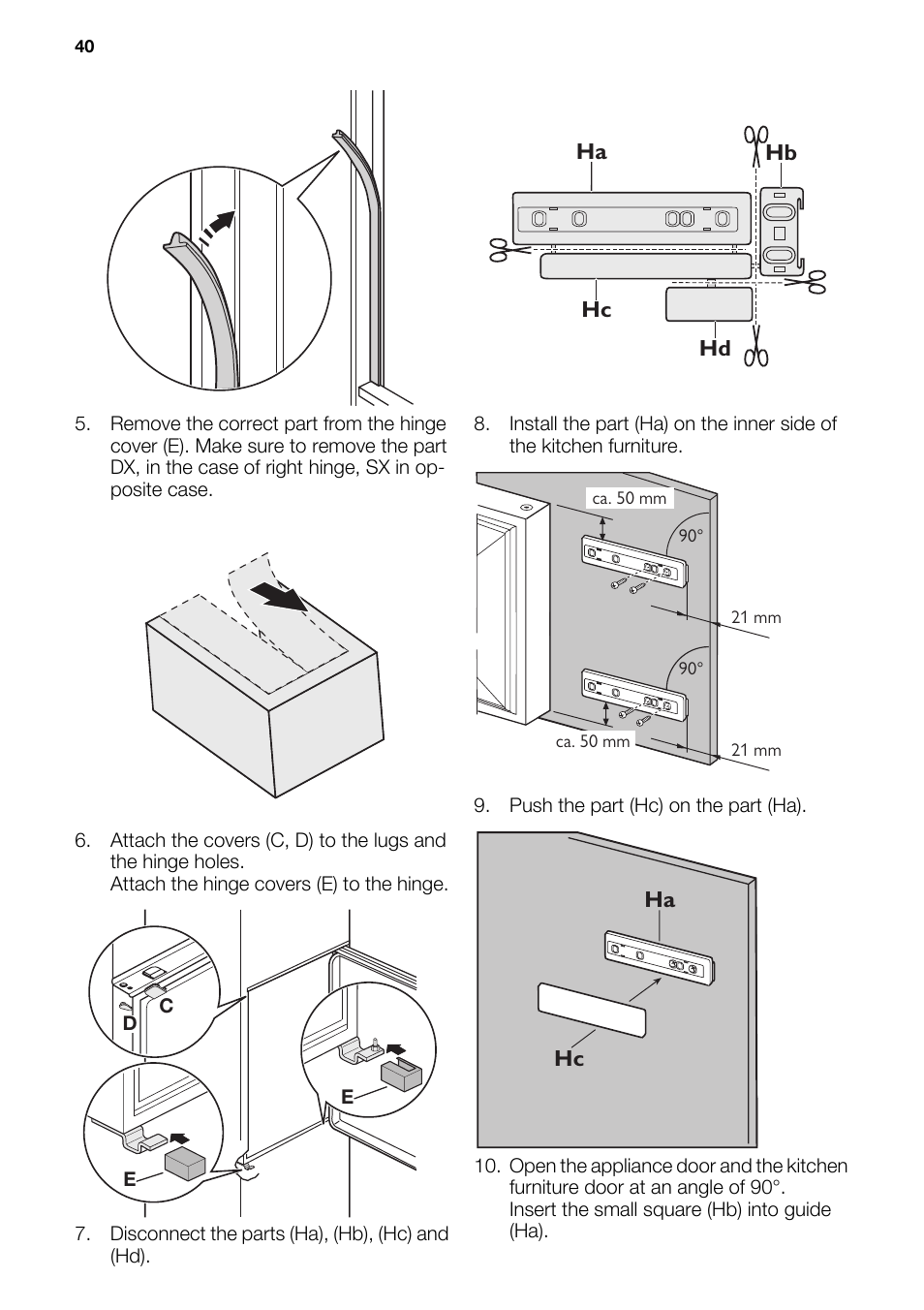 DE DIETRICH DRS917JE User Manual | Page 40 / 60