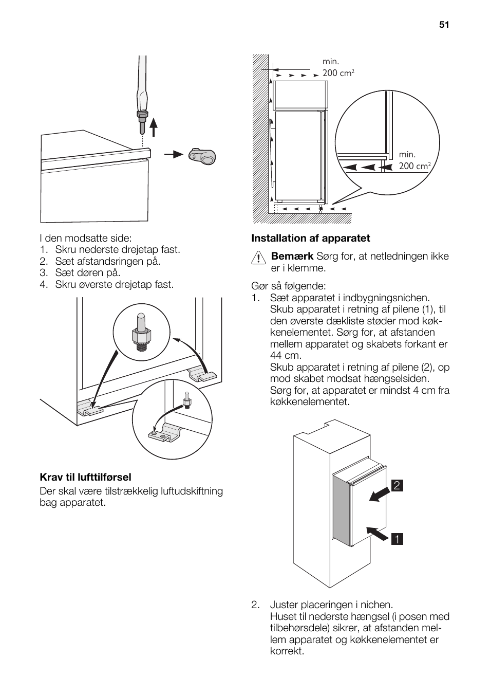 DE DIETRICH DRS917JE User Manual | Page 51 / 60