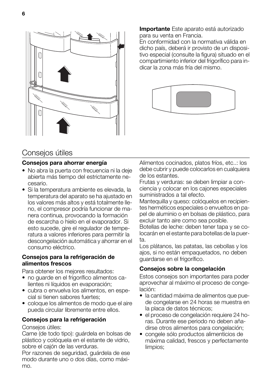 Consejos útiles | DE DIETRICH DRS917JE User Manual | Page 6 / 60