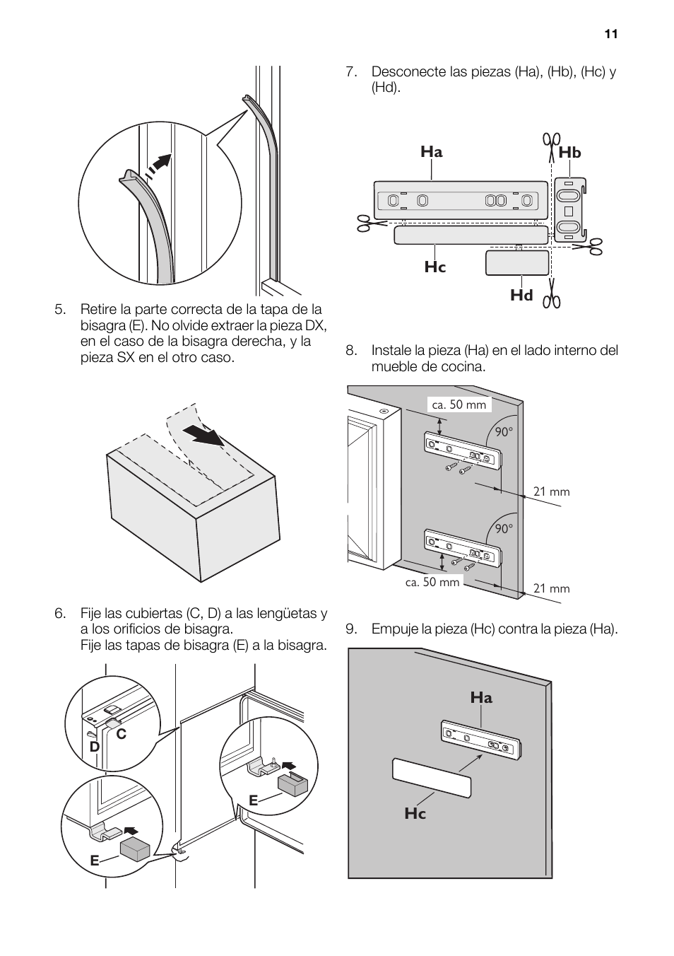 DE DIETRICH DRS918JE User Manual | Page 11 / 52