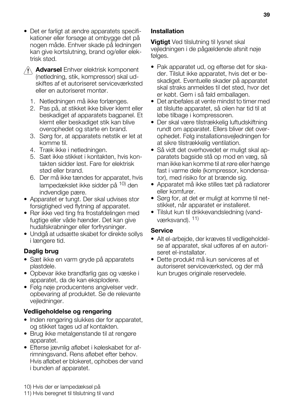 DE DIETRICH DRS918JE User Manual | Page 39 / 52