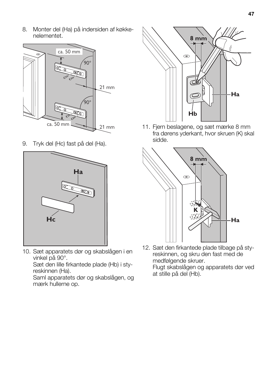 DE DIETRICH DRS918JE User Manual | Page 47 / 52