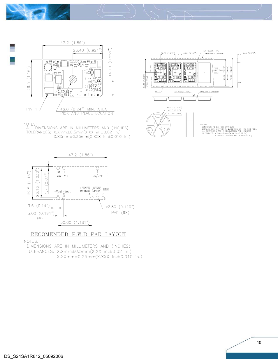 Delta Electronics S24SA User Manual | Page 10 / 13