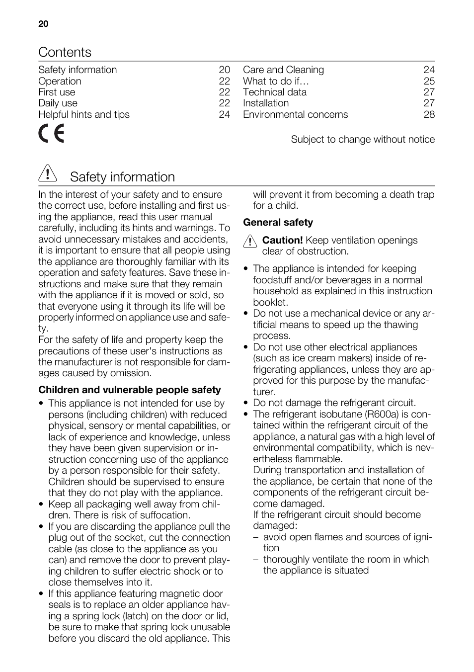 DE DIETRICH DRS926JE User Manual | Page 20 / 40