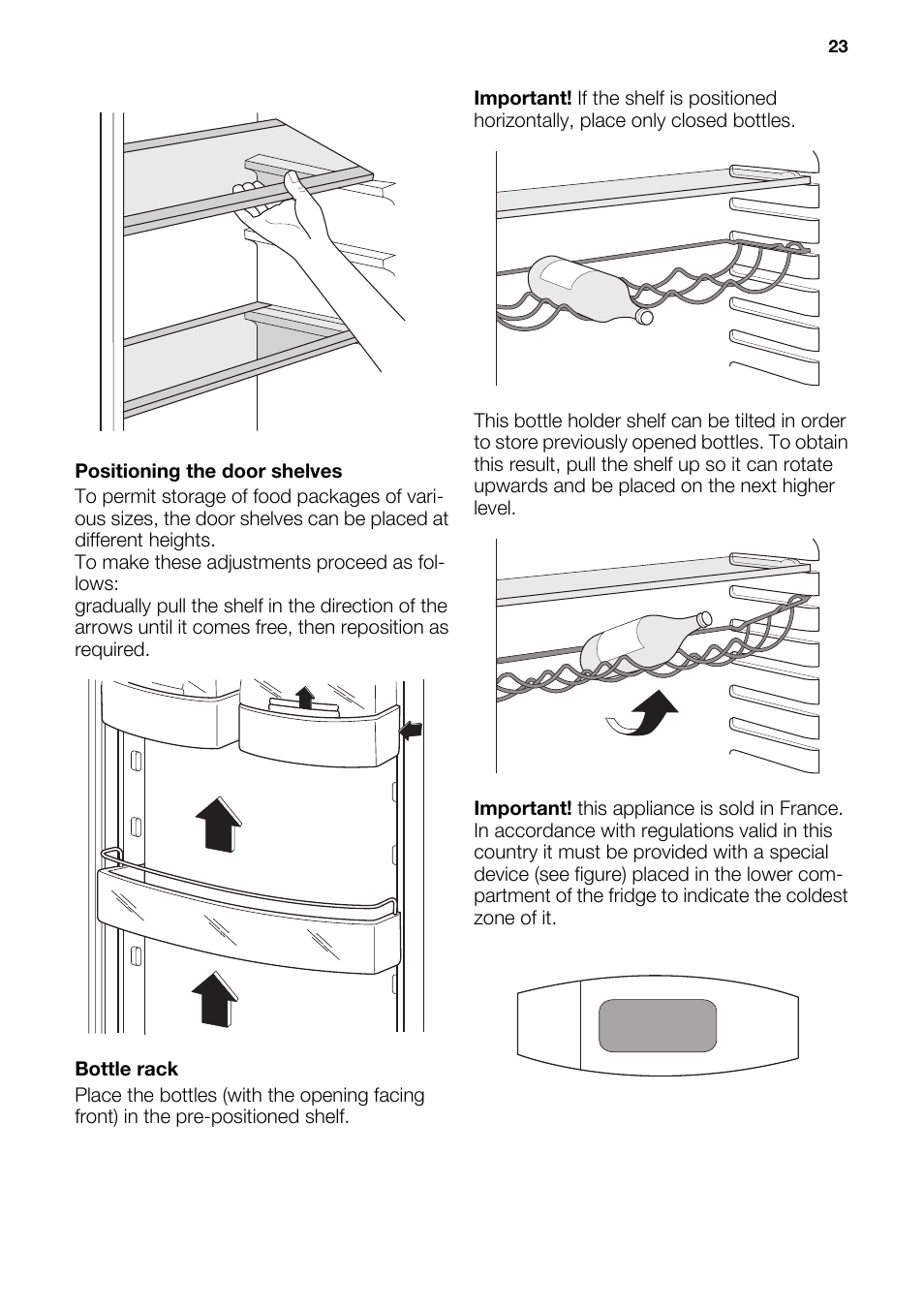 DE DIETRICH DRS926JE User Manual | Page 23 / 40