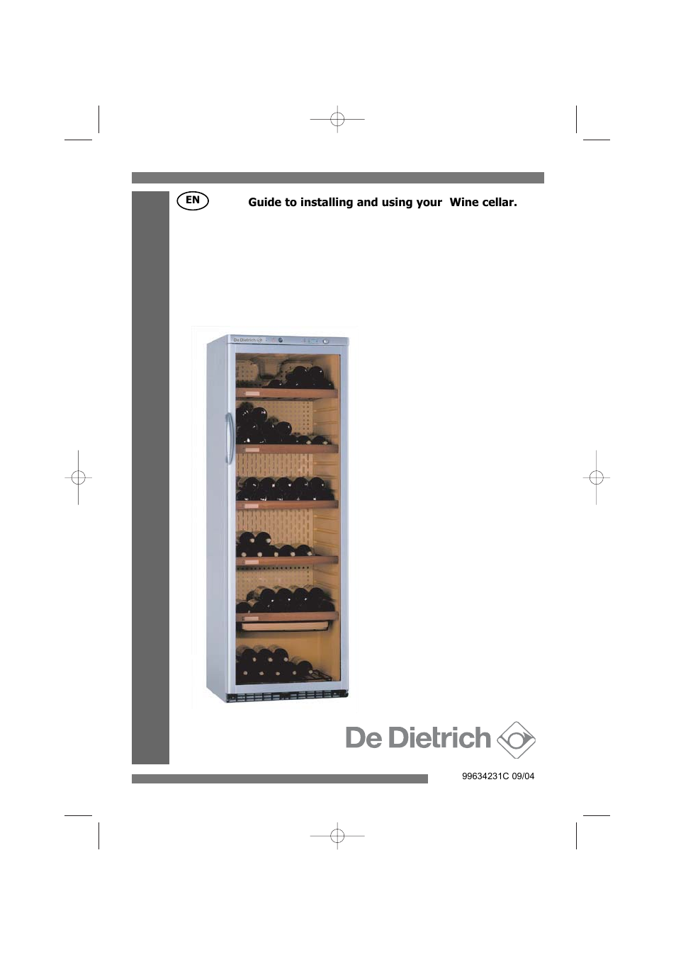 DE DIETRICH DWC170ZU User Manual | 19 pages