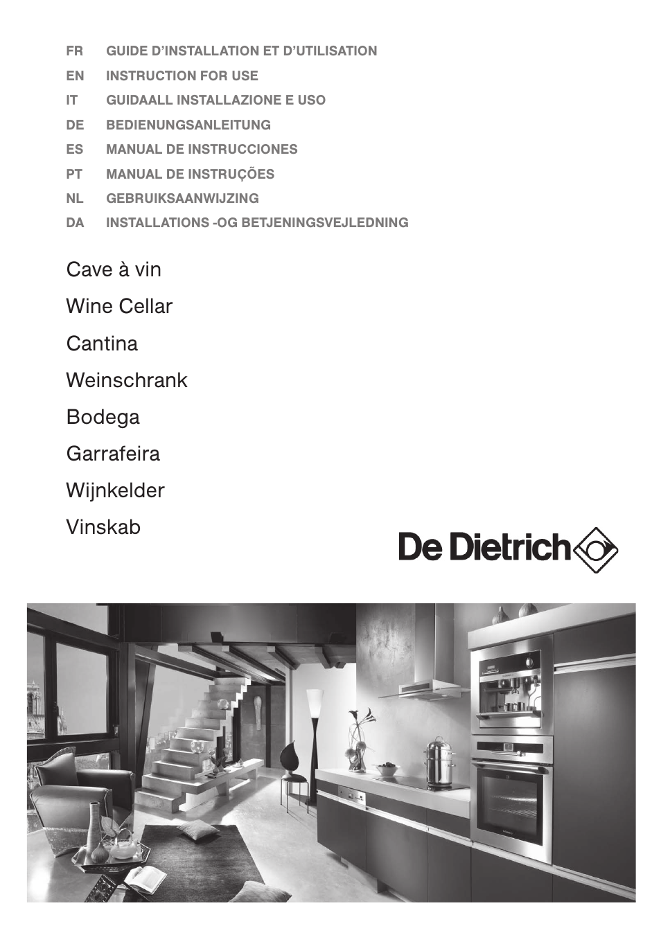 DE DIETRICH DWS860X User Manual | 28 pages