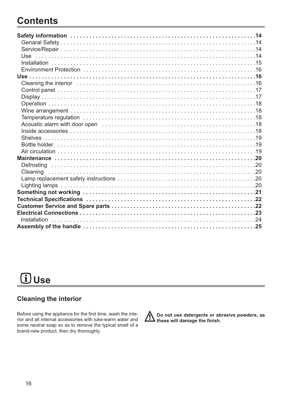 DE DIETRICH DWS850X User Manual | Page 4 / 15