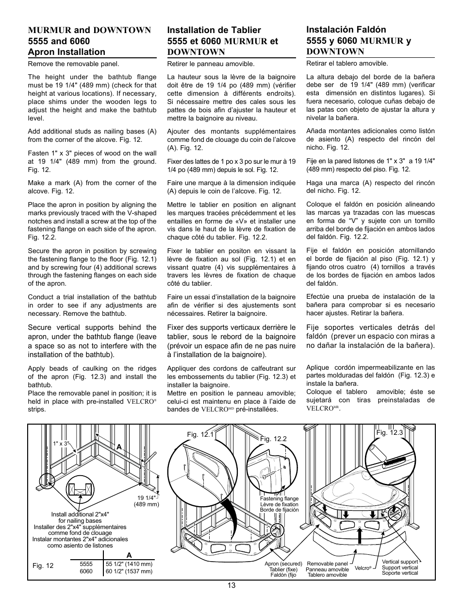 MAAX AGORA User Manual | Page 13 / 20