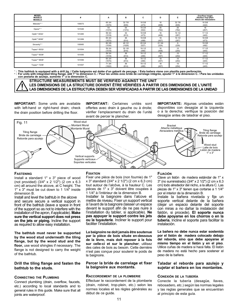 Collection, genna, maax-premium lachine | MAAX AIGO 7236 User Manual | Page 11 / 32