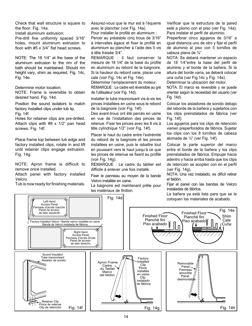 MAAX AIGO 7236 User Manual | Page 14 / 32