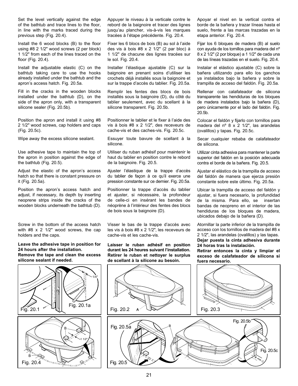 MAAX AIGO 7236 User Manual | Page 21 / 32