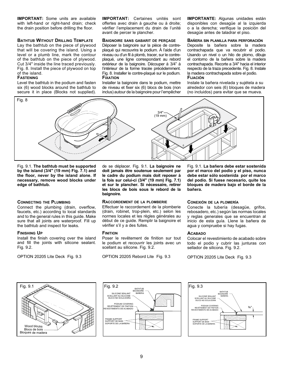 MAAX AIGO 7236 User Manual | Page 9 / 32