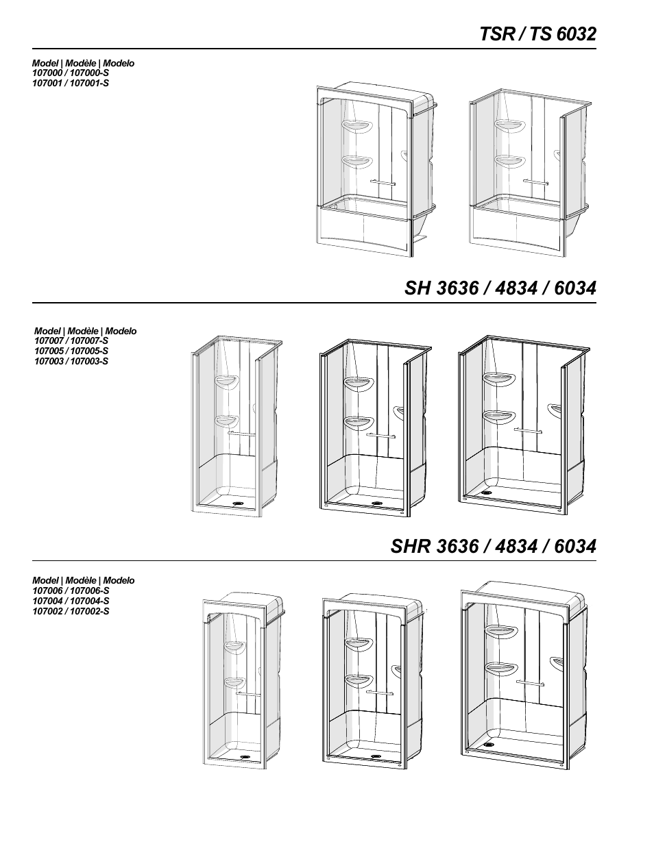 MAAX ALLIA TS-6032 User Manual | Page 2 / 20