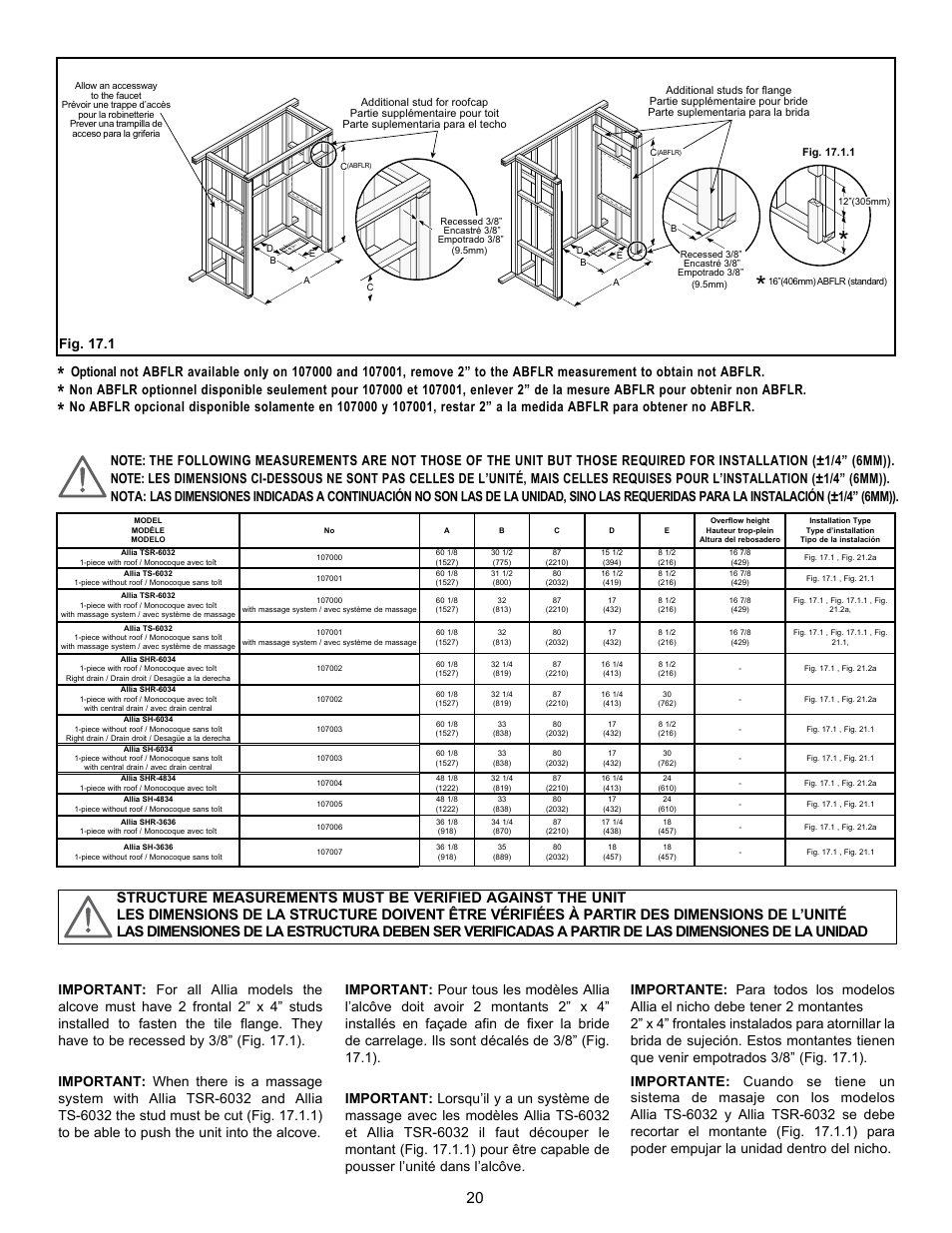 Fig. 17.1 | MAAX APEX 108 9 FT User Manual | Page 20 / 36