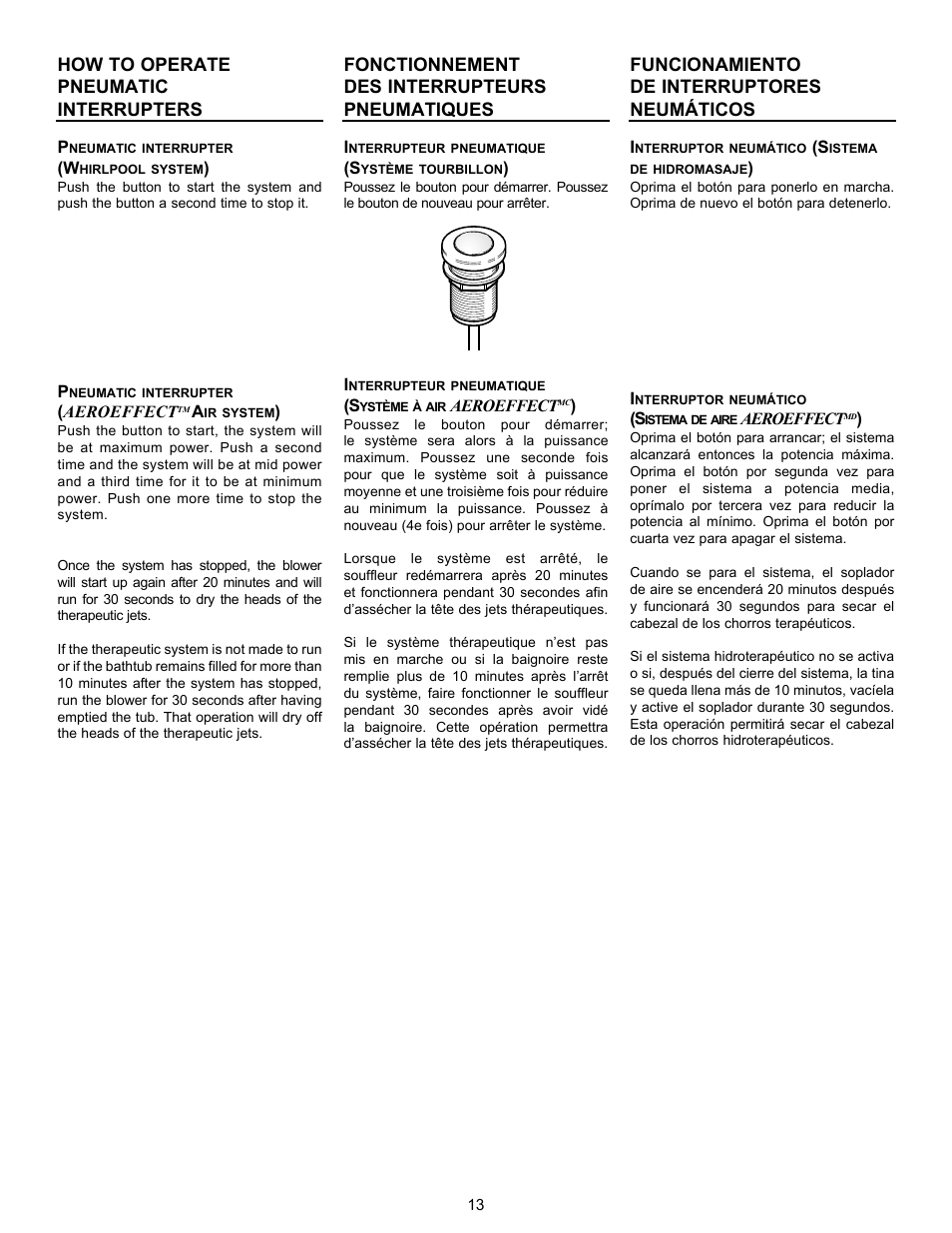 MAAX APEX 108 9 FT User Manual | Page 13 / 20