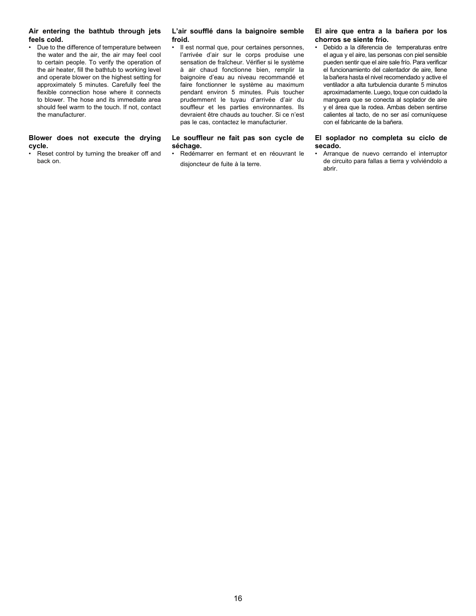 MAAX APEX 108 9 FT User Manual | Page 16 / 20