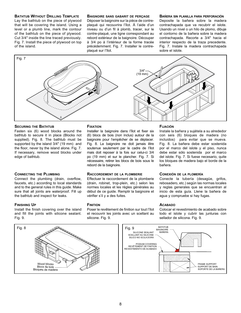 MAAX AVENUE 6030 User Manual | Page 8 / 20