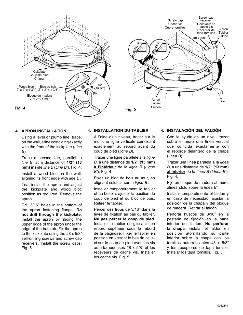 MAAX COCOON 6054 User Manual | Page 5 / 8