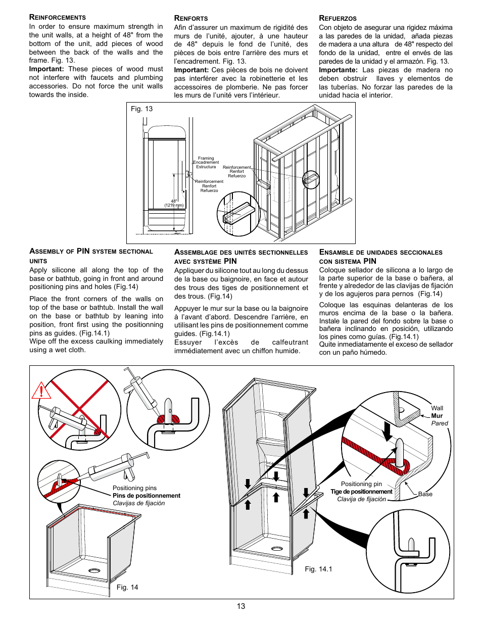 MAAX GALLERY TS-6030 User Manual | Page 13 / 20
