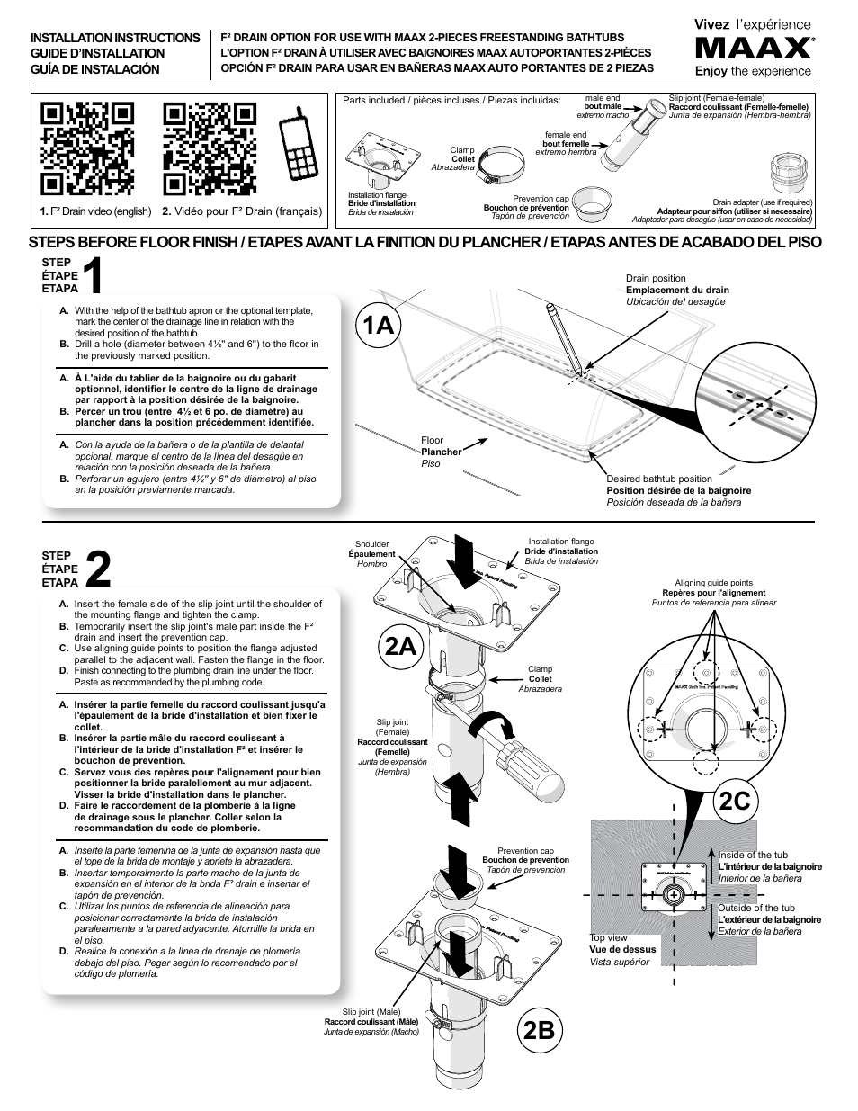 MAAX OPTIK 6032 F User Manual | 4 pages