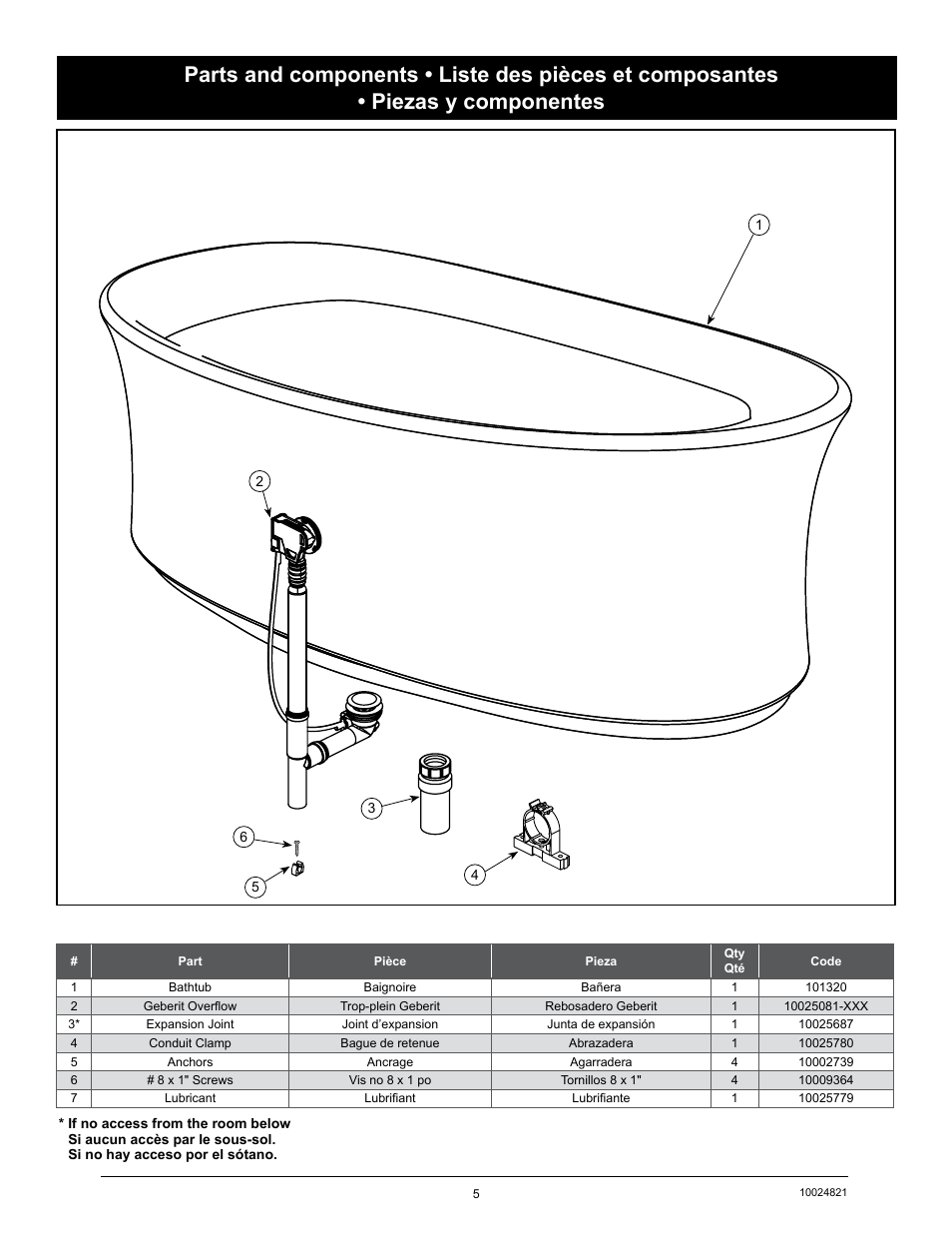 MAAX AMBROSIA 6636 F User Manual | Page 5 / 20