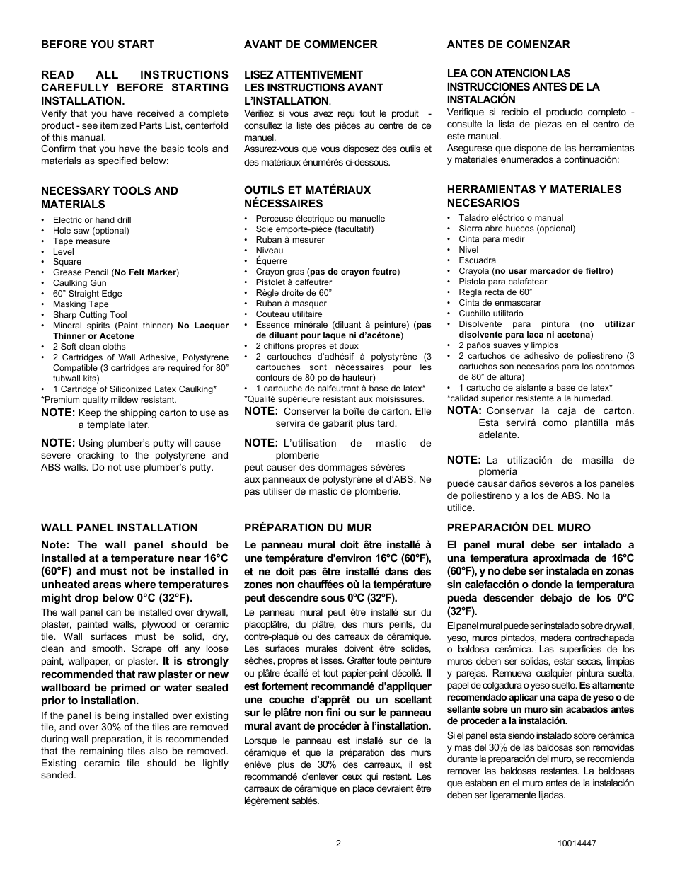 MAAX 59 SUEZ User Manual | Page 2 / 12