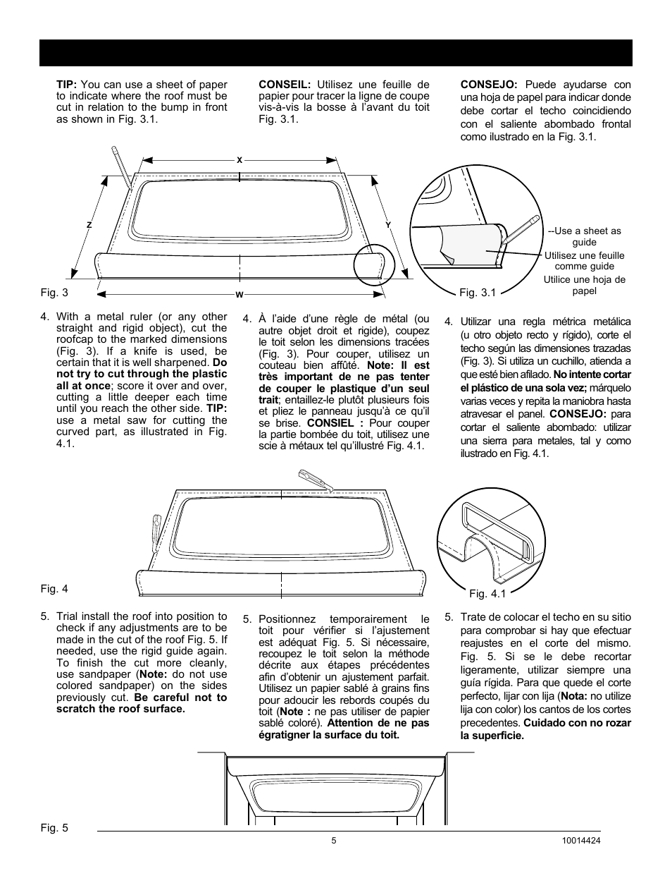 MAAX 80 ALASKA User Manual | Page 5 / 12