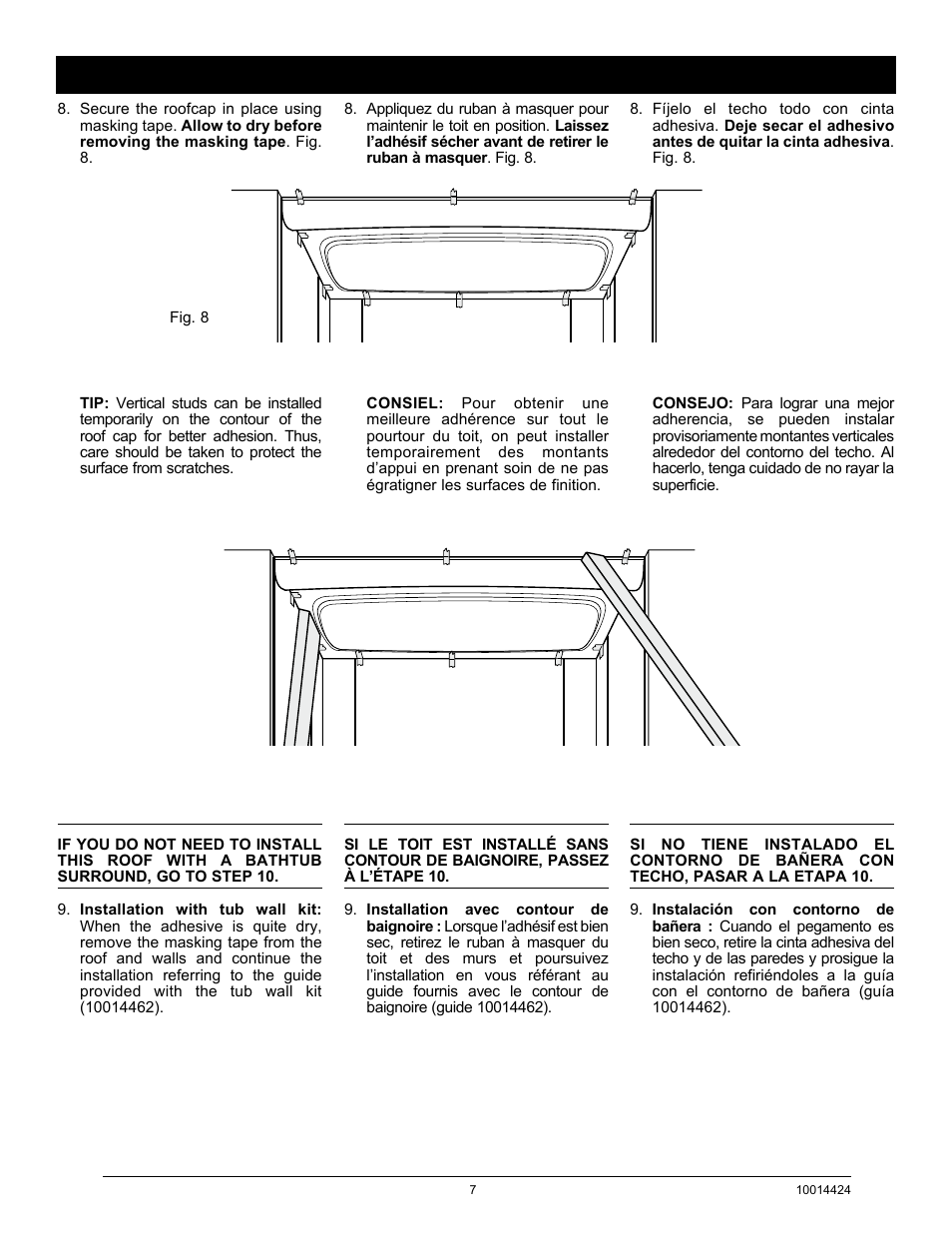 MAAX 80 ALASKA User Manual | Page 7 / 12