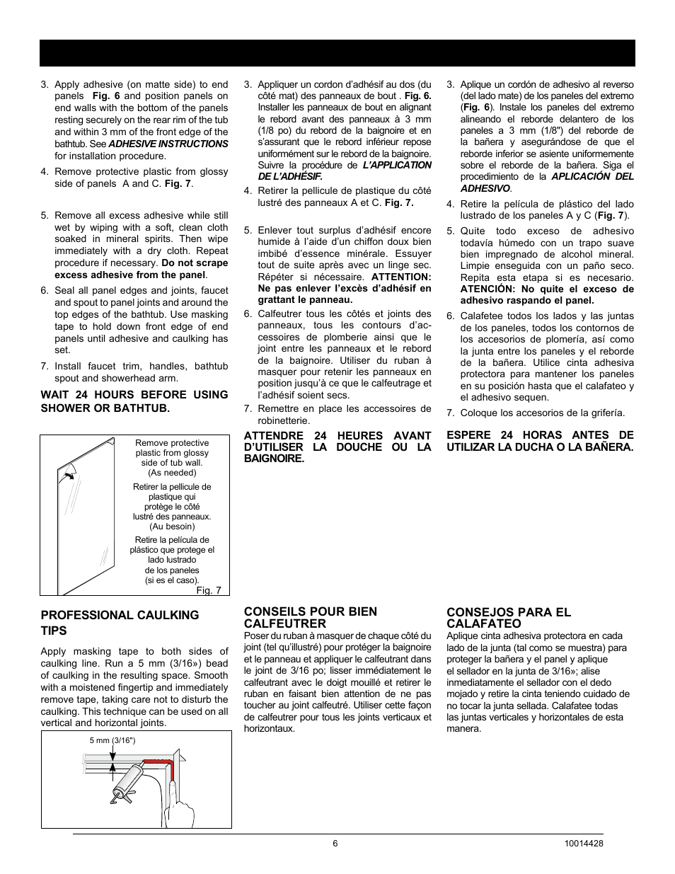 MAAX 80 PARISIENNE PLUS User Manual | Page 6 / 12