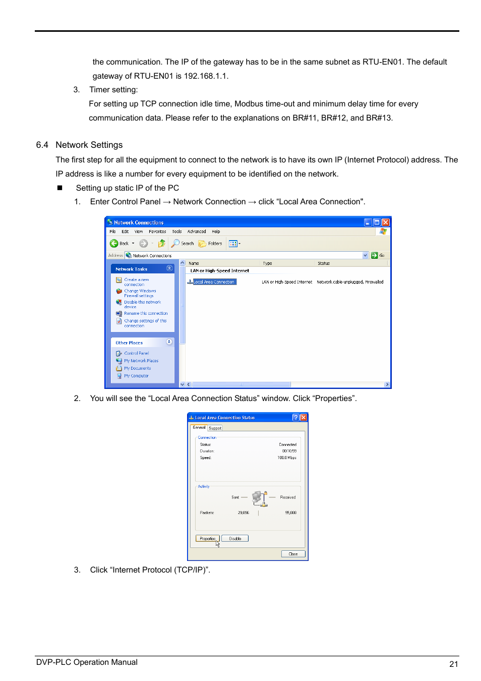 Delta Electronics Modbus TCP Remote I/O Communication Module RTU-EN01 User Manual | Page 23 / 52
