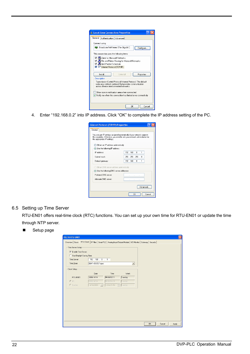 Delta Electronics Modbus TCP Remote I/O Communication Module RTU-EN01 User Manual | Page 24 / 52