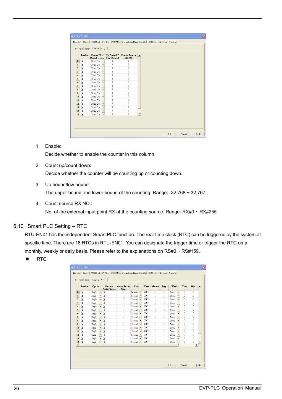 Delta Electronics Modbus TCP Remote I/O Communication Module RTU-EN01 User Manual | Page 28 / 52