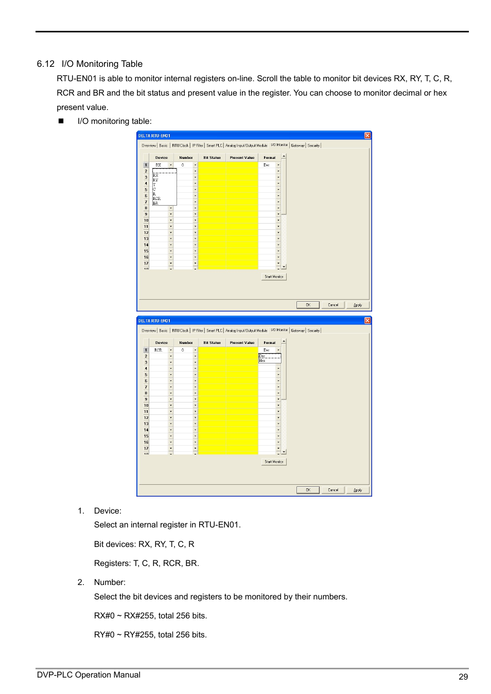 Delta Electronics Modbus TCP Remote I/O Communication Module RTU-EN01 User Manual | Page 31 / 52