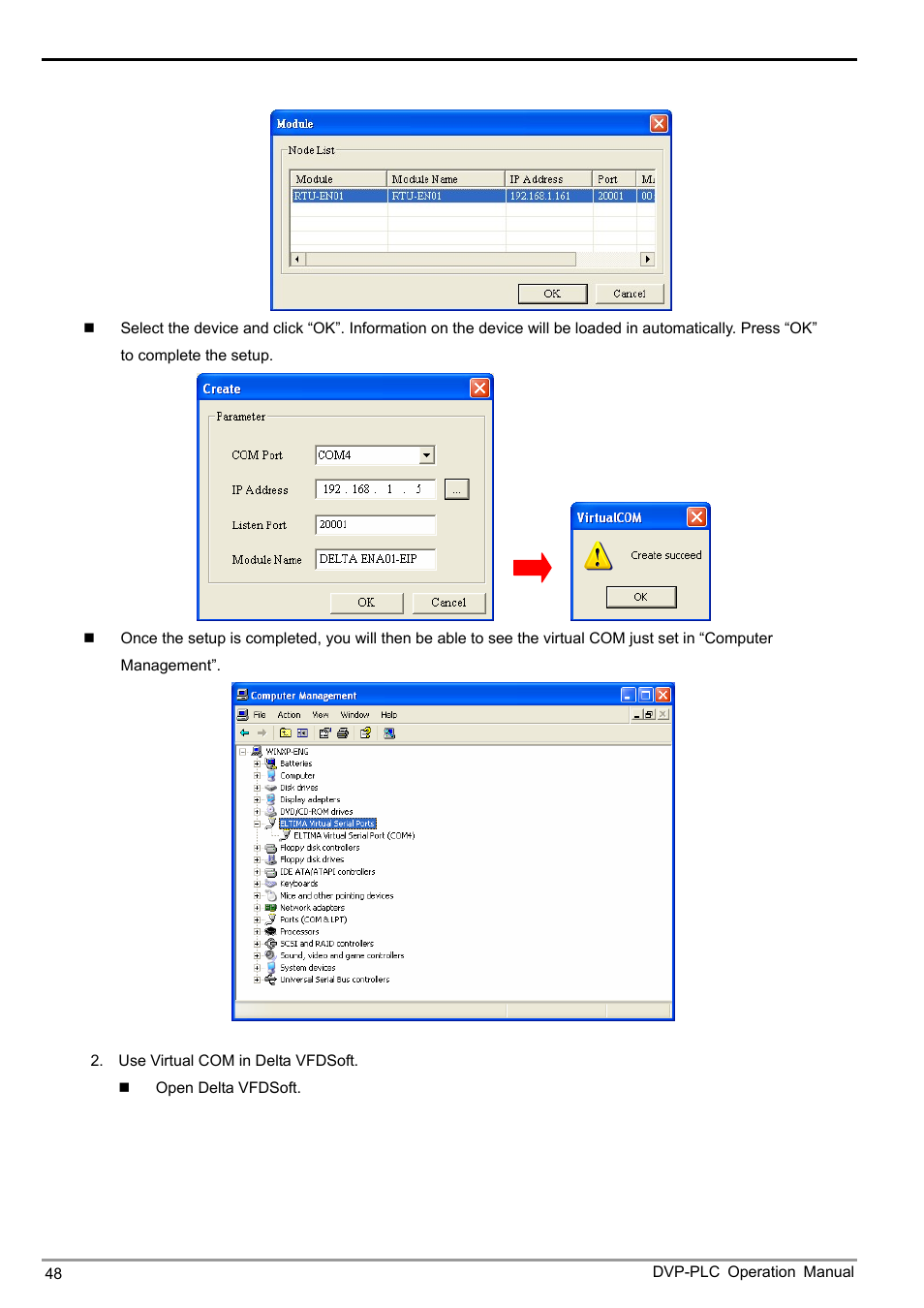 Delta Electronics Modbus TCP Remote I/O Communication Module RTU-EN01 User Manual | Page 50 / 52