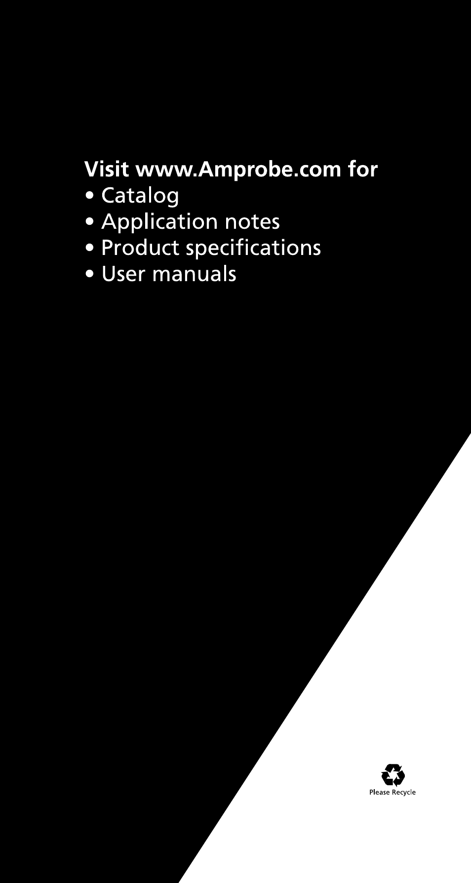 Amprobe CT235A ACDC-Current-Probes User Manual | Page 28 / 28