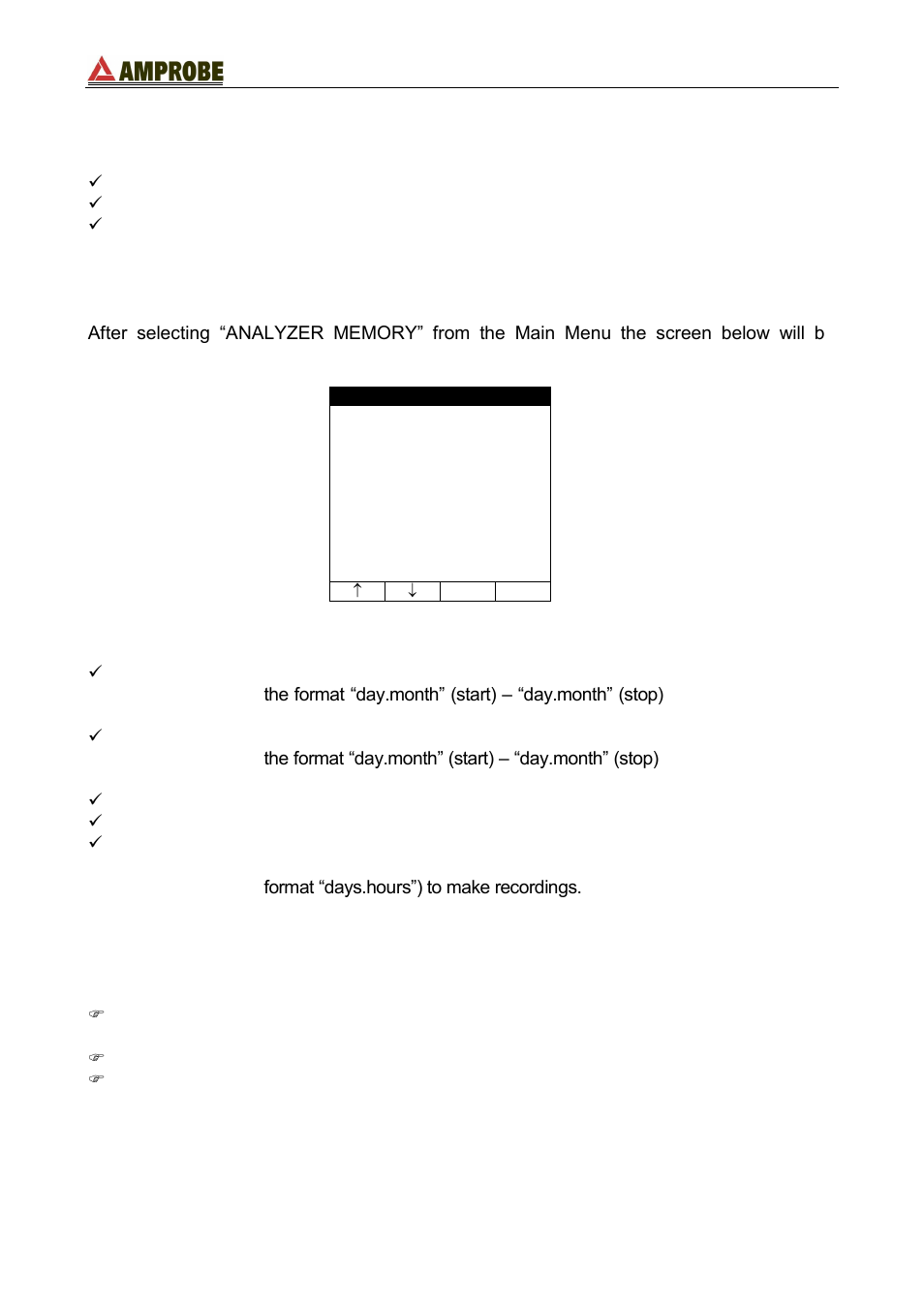 Amprobe DM-111S Current-Data-Logger User Manual | Page 21 / 61