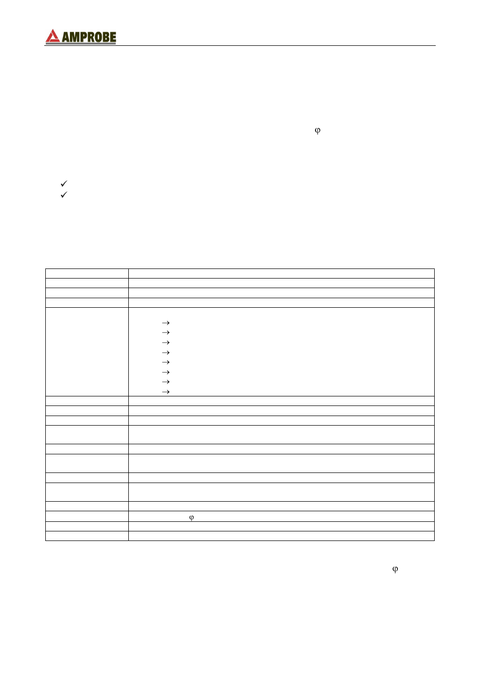 Amprobe DM-111S Current-Data-Logger User Manual | Page 32 / 61