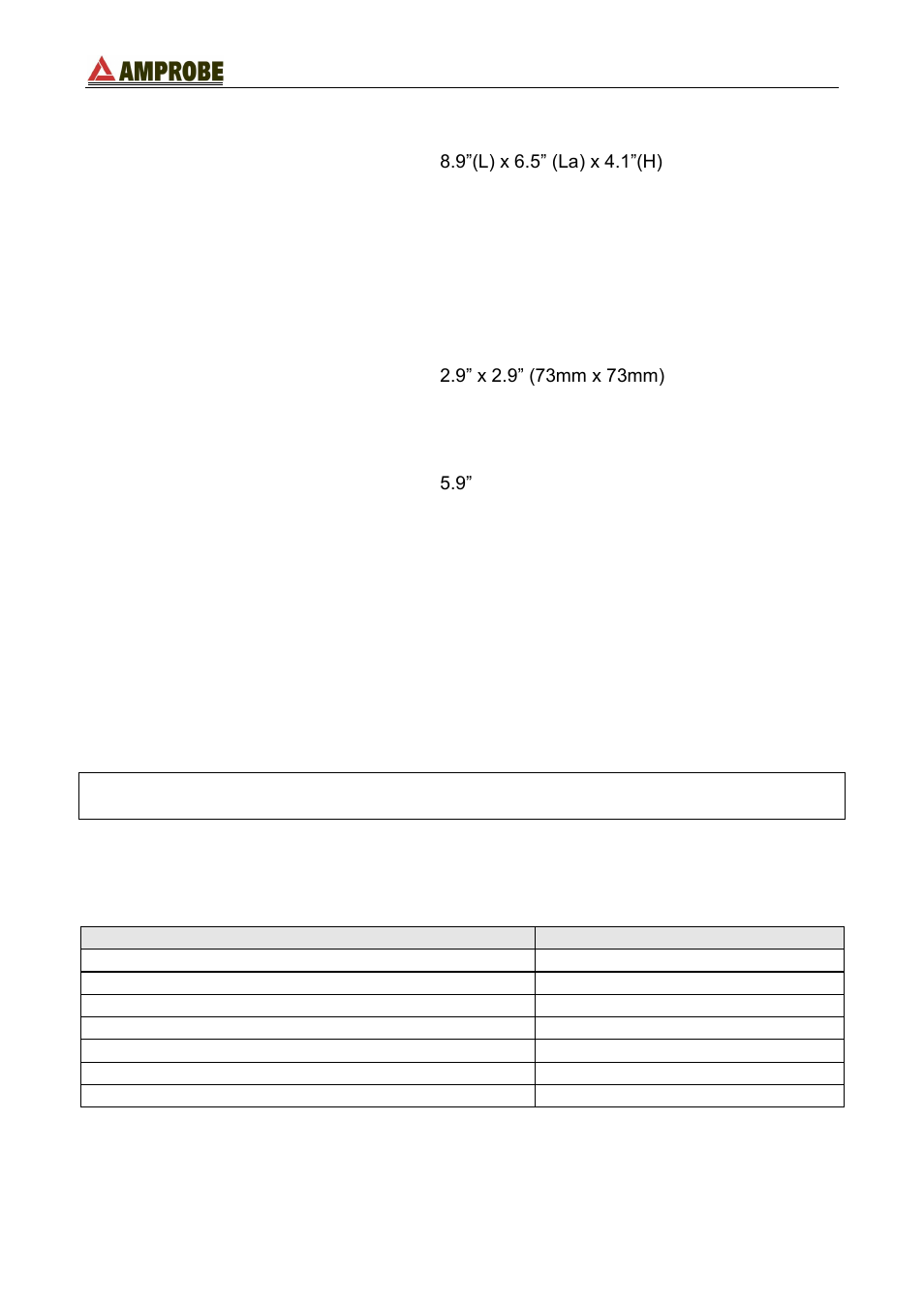 Amprobe DM-111S Current-Data-Logger User Manual | Page 51 / 61