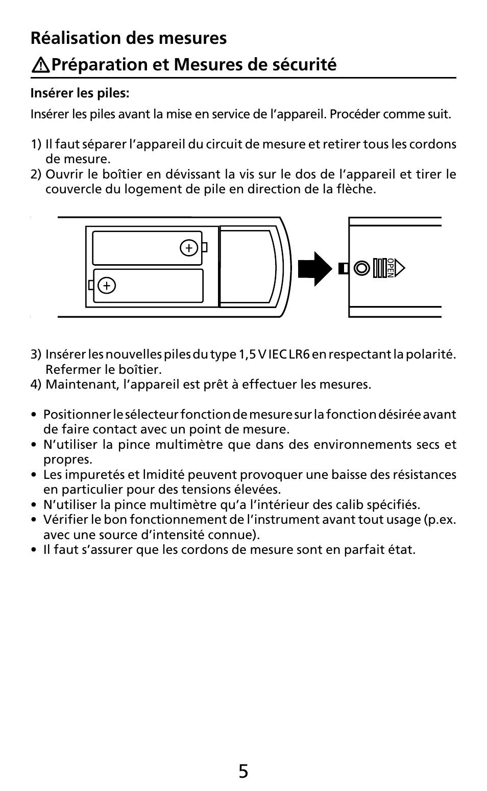 Amprobe AC50A User Manual | Page 33 / 78