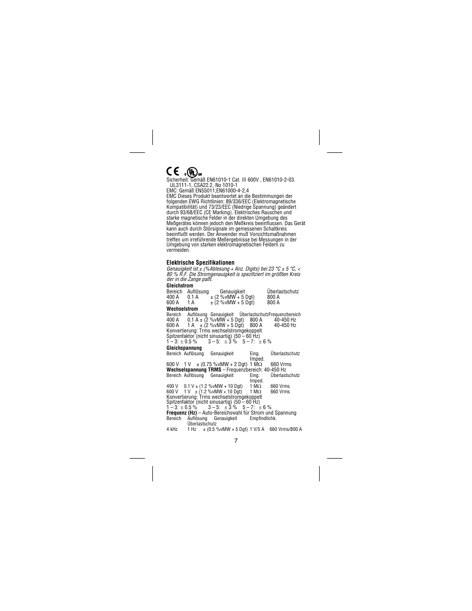 Amprobe AC68C Clamp-Multimeter User Manual | Page 35 / 52