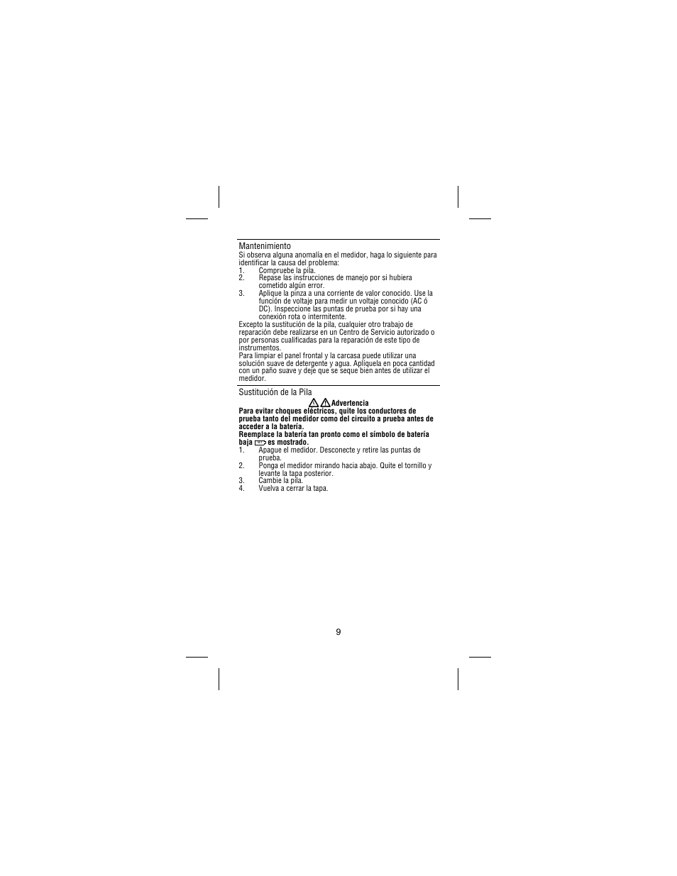 Amprobe AC68C Clamp-Multimeter User Manual | Page 49 / 52