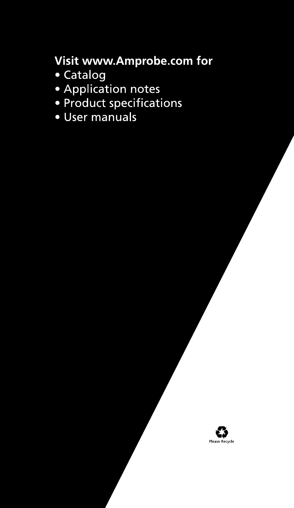 Amprobe AC71B Clamp-On-Multimeter User Manual | Page 96 / 96