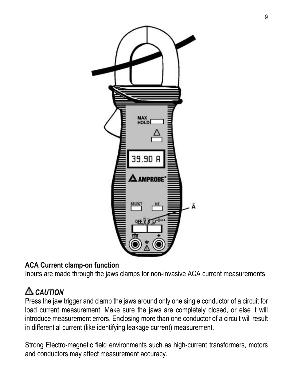 Amprobe ACD-10-Pro User Manual | Page 10 / 16
