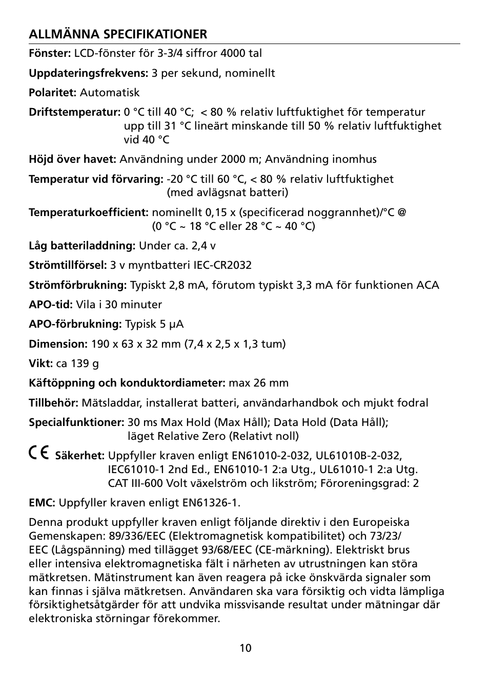 Amprobe ACD-10-TRMS-PLUS ACD-10-PLUS Clamp-Multimeters User Manual | Page 108 / 116