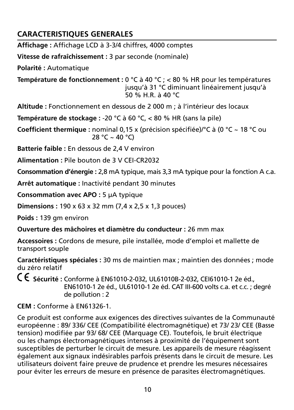 Amprobe ACD-10-TRMS-PLUS ACD-10-PLUS Clamp-Multimeters User Manual | Page 32 / 116